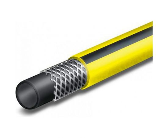 Поливочный трехслойный шланг Гидроагрегат 1/2"", 25 м, желтый с черной полосой Р1-00003339 – изображение 2