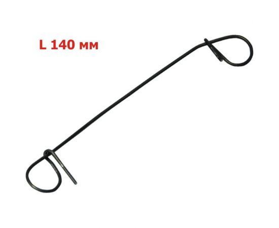 Вязальная проволока с петлями РОССИЯ 140 х 1,2 мм, 1000 шт. 31814 – изображение 3