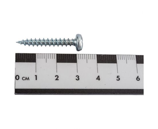 Универсальный шуруп ЕВРОПАРТНЕР с п.кр. гол., zn, 4,5x30 25 шт. 14 1199 1 – изображение 4