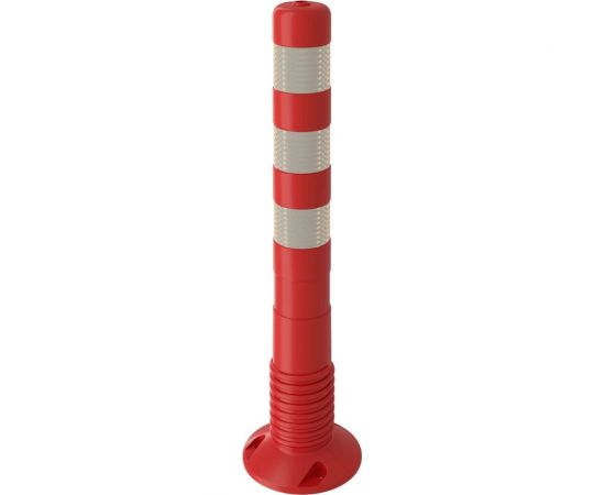 Столбик ТЕХНОЛОГИЯ ССД-750 ТПУ оранж., гибкий, 750 мм, с комплектом крепежа ГОСТ 32843-2014 Ustun 00-00005952 – изображение 4