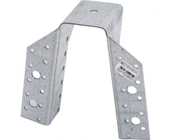 Раскрытая опора бруса Невский Крепеж оцинк., 140x76x50x2 мм 917054 – изображение 5