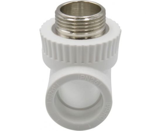 Комбинированный тройник VRT наружная, 32х1х32 EVER plast, белый, Россия 538254 – изображение 5