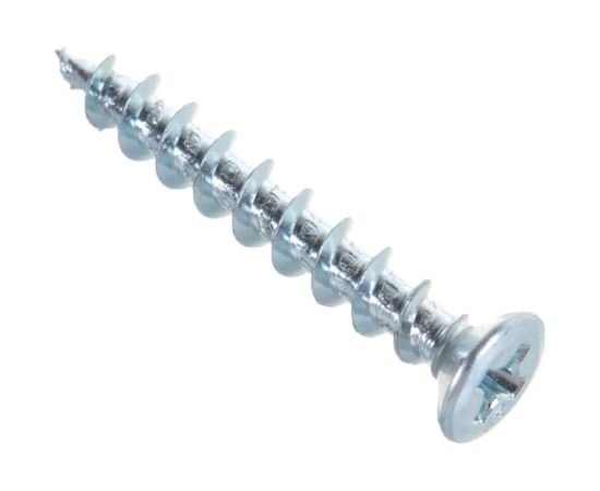 Оконный саморез Метизный двор 4,0x30 острый, белый, 25 шт. 4690441018472 – изображение 4