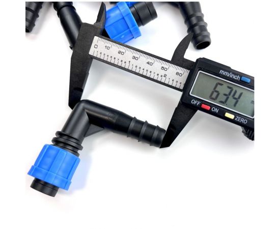 Переходной угол с трубки 16 мм на капельную ленту 16 мм Профитт 4 шт. 1892495 – изображение 4