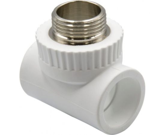 Комбинированный тройник VRT наружная, 32х1х32 EVER plast, белый, Россия 538254 – изображение 4