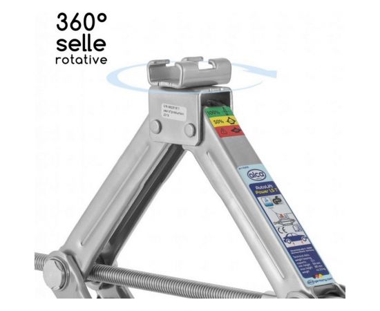 Ромбический домкрат Alca 1,5 т 436000 – изображение 6