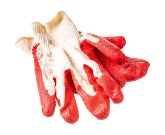 Перчатки СВС ЛАТЕКО, х/б, с одинарным латексным обливом 1000346 