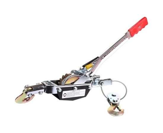 Ручная лебёдка 2 крюка 3т Jun Kaung HP-132 