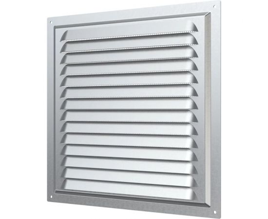 Решетка вентиляционная 3030МЦ вытяжная стальная с оцинкованным покрытием 300x300 мм ERA 86-860 