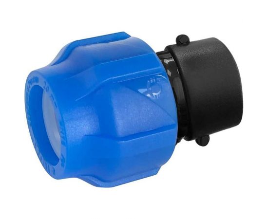 Компрессионная соединительная муфта VALFEX ПНД, с внутренней резьбой, 40x1"" 121001240100 