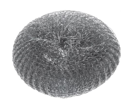 Металлическая, большая, сетчатая губка для посуды ЛАЙМА 100 г 603106 