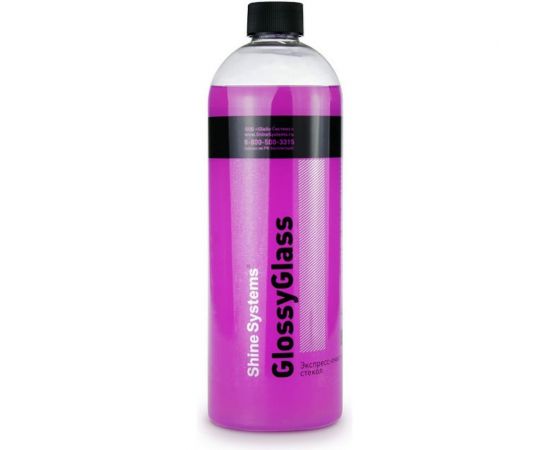 Экспресс очиститель стекол Shine Systems GlossyGlass, 750 мл SS828 