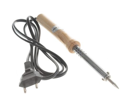 Паяльник PROCONNECT ПД 220В 65Вт деревянная ручка блистер 12-0176-4 – изображение 5