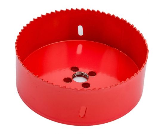 Коронка биметаллическая по металлу 121 мм vertextools 2525-121 – изображение 2