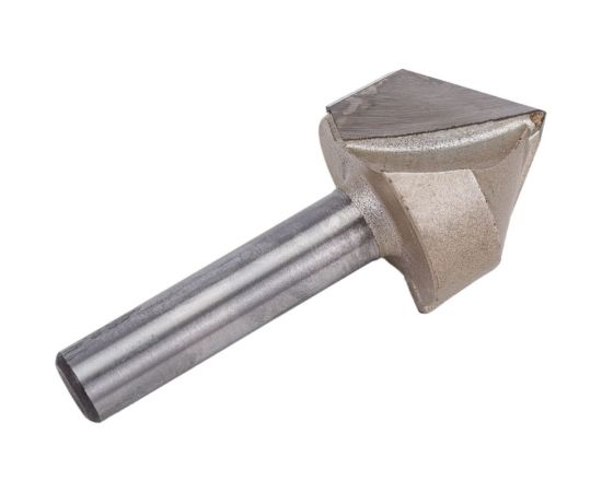 Фреза по дереву пазовая галтельная 90 градусов, 25х20.7 мм, хв-к 8 мм Strong СТФ-10040025 – изображение 3