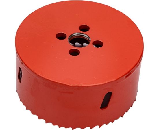 Коронка биметаллическая по металлу 89 мм vertextools 2525-89 – изображение 5