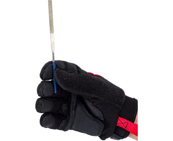 Набор алмазных надфилей, 5 предметов, 3x140x50 мм, рукоятки ПВХ РемоКолор 40-0-025 – изображение 3