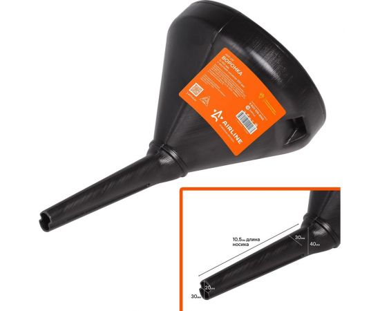 Воронка 190х350 мм, жесткий носик Airline APF-09 – изображение 2