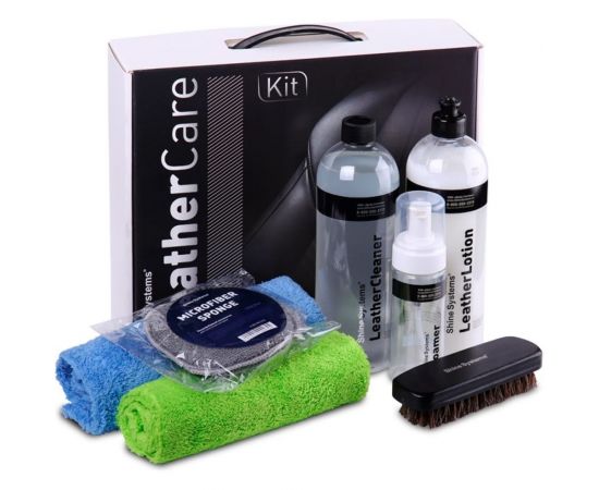 Набор для ухода за кожей Shine Systems LeatherCare Kit SS809 – изображение 2