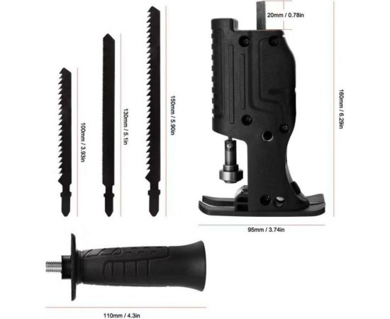 Насадка пила сабельная для шуруповёрта и дрели ZH01 Zitrek 065-0700 – изображение 4