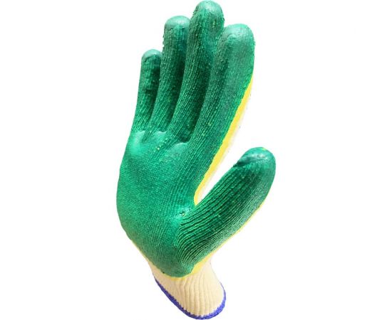 Рабочие перчатки с двойным латексным покрытием Master-Pro® СТАНДАРТ-2Л х/б 3013-CLA2-100 – изображение 3