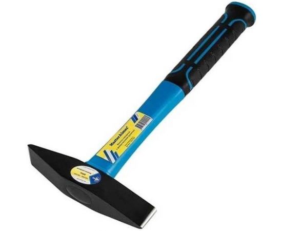 Слесарный молоток с фибергласовой рукояткой МастерАлмаз 2 клиновидных бойка 500г 10507054 – изображение 2