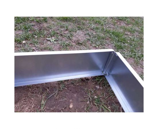 Готовая грядка Delta-Park GX 0.70х1.9 м, серебристая 30020GX_70180Zn – изображение 3