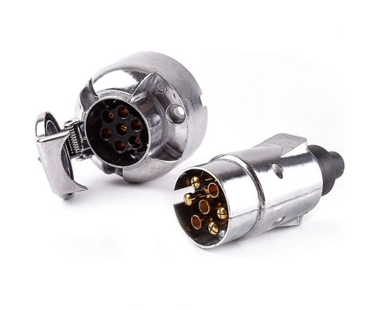 Разъем-электро фаркопа в блистере /металл/ , комплект AUTOVIRAZH AV-4007 – изображение 2