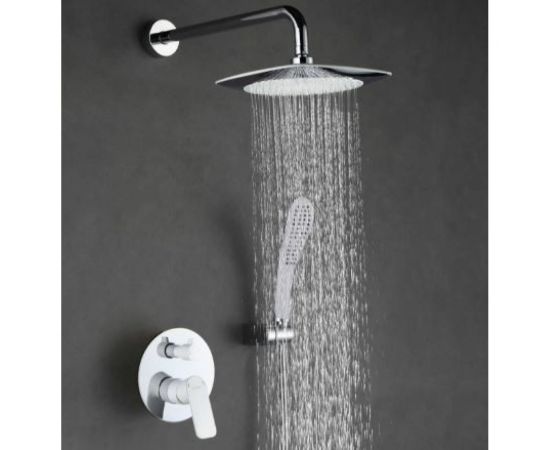 Душевой комплект Gappo G7148-8 белый хром 545103 – изображение 9