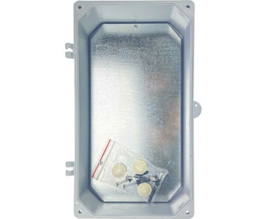 Пластиковый корпус с монтажной панелью KRZMI Solid ЩМПпл-3 глухая дверь 368x200x117 IP55 4651117991390 – изображение 2