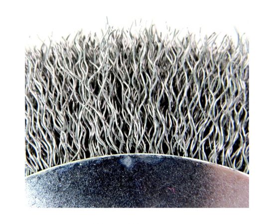 Щетка дисковая для УШМ 150x15x22.2 мм, проволока гофр. сталь 0.35 мм SIT 2470 – изображение 2