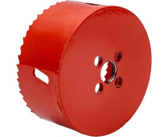 Коронка биметаллическая по металлу 89 мм vertextools 2525-89 – изображение 3