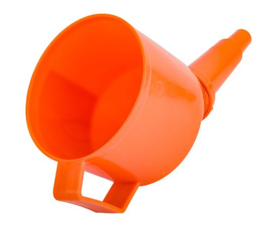 Воронка разборная D-110 мм, угловой носик 150 мм, латунная сетка Airline APF-04 – изображение 3