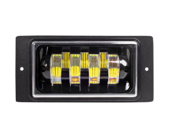 Противотуманные светодиодные автомобильные фары LEDZILLA ВАЗ КАМАз 2110-2115, 70Вт 9-32В, противотуманки на авто, LED, ПТФ Лада, 2 шт 2110-70W – изображение 2