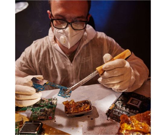 Паяльник PROCONNECT ПД 220В 65Вт деревянная ручка блистер 12-0176-4 – изображение 7