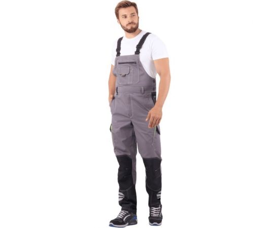 Полукомбинезон iForm ЭДВАНС серый-т.серый-черный, р. 104-108, рост 170-176 Пком 654/104/170 