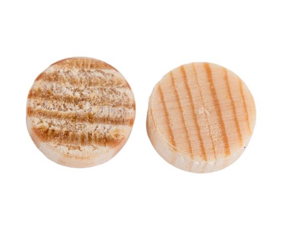 Заглушка для отверстия Tech-Krep цилиндр. 10 мм сосна 20 шт пакет 151956 