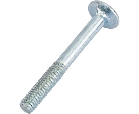 Мебельный болт с усом Element DIN 607 6x50 белый цинк 40 шт 244320 
