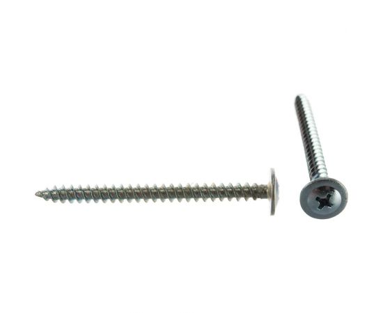 Саморезы с прессшайбой по листовому металлу до 0,9 мм Зубр PH2 4,2х51 мм 20шт 300196-42-051 