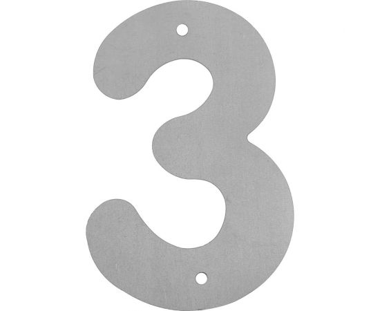 Декоративный элемент ООО "СВОЙ МАСТЕР" цифра 3 арт. 07.0003 
