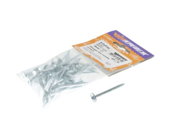 Саморез прессшайба VIPкрепеж острый, 4.2х41, 32 шт. 20412 VIPL 