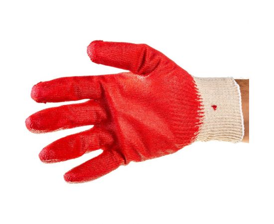 Перчатки СВС ЛАТЕКО, х/б, с одинарным латексным обливом 1000346 – изображение 4