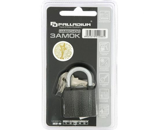 Навесной замок Palladium 303F-40 00009264 – изображение 3