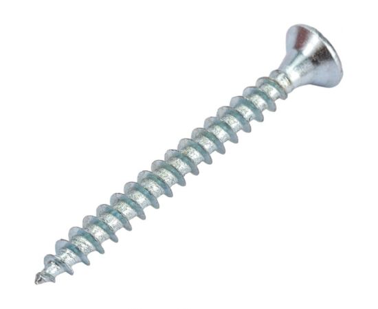 Саморез КРЕП-КОМП белый цинк POZY 3,5x35, 100 шт. бд3535мф – изображение 4