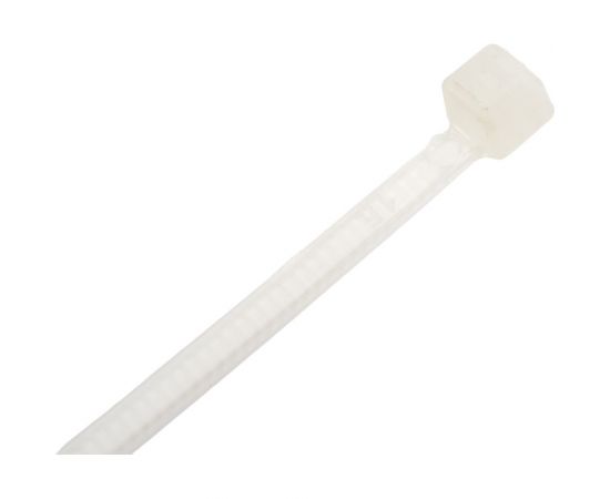 Кабельный хомут duwi нейлон, 200x2,5 мм, белый, 100 шт. 30263 6 – изображение 3