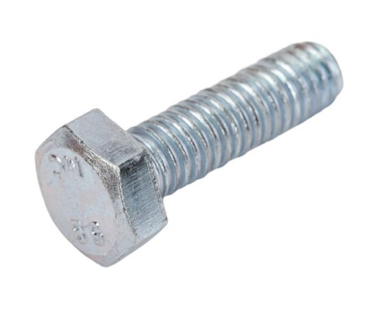 Болт МЕТАЛЛСЕРВИС М6x20 DIN 933, с полной резьбой, оцинк., 100 шт. 1240681 – изображение 4