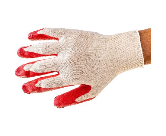 Перчатки СВС ЛАТЕКО, х/б, с одинарным латексным обливом 1000346 – изображение 5
