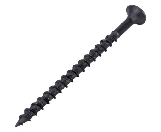 Саморез по дереву Dr. Bronz черный, 3,5x64 мм, 0.5 кг 356405 – изображение 3