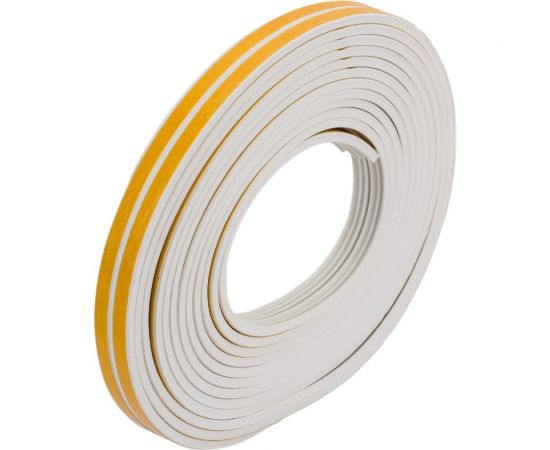 Самоклеящийся уплотнитель Sila E-профиль, 10 м, белый W10 SILAEW10 – изображение 4