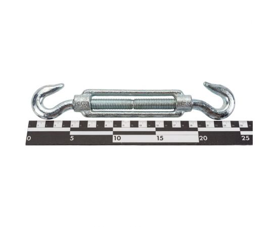 Талреп МЕТАЛЛСЕРВИС крюк-крюк DIN 1480 HH М14 оцинк. МС 1227456 – изображение 2